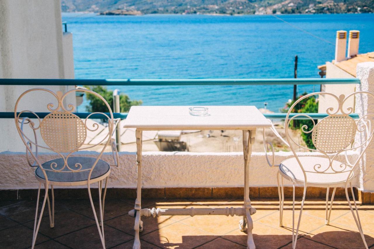Theodora Rooms Poros Town Exterior foto